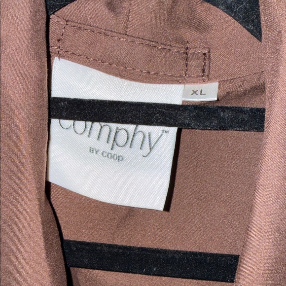 Comphy by Coop wrap Brown Women's Robe - Picture 5 of 8